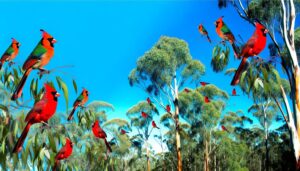 cardinal birds in australia