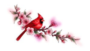 female cardinal tattoo ideas