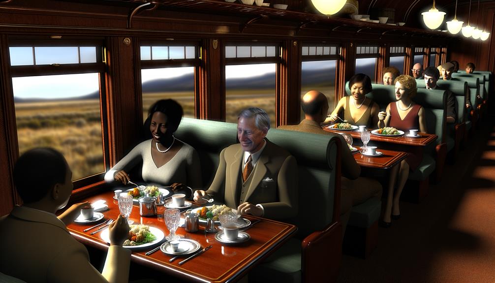 train dining nostalgia trip