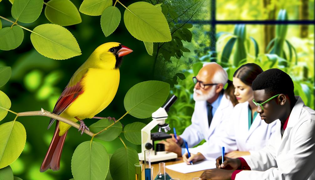 yellow cardinal research studies